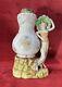 Porcelain Kerosene Lamp Lampe A Essence Petrole Femme Art Nouveau Porcelaine