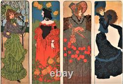 Porte-folio de Julius KLINGER La femme dans la décoration moderne Art Nouveau