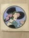 Portrait Art Nouveau Art Déco Femme Au Chapeau