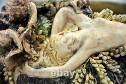Pot femme nue aux blés signé Max CLAUDET 1882 art nouveau 19° collection