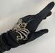 Rare Manchette-bracelet Ancien Couleur Argenté Art Nouveau Tête De Femme