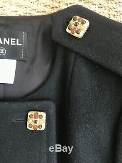 RARE NEW, CHANEL Collection Métiers d'Arts PARIS BYZANCE, Magnificent Pea Coat
