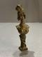 Rare Sculpture Bronze Art Nouveau A Caro, Sceau à Cacheter Femme