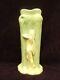 Rare Vase Gustav Gurschner Autriche Forster 1873 1970 Art Nouveau Grès Femme Nue