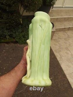 Rare Vase Gustav Gurschner autriche forster 1873 1970 Art Nouveau grès femme nue
