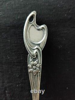 Rare pelle à tarte art nouveau femme WMF Jugendstil modernisme genre Mucha
