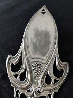 Rare pelle à tarte art nouveau femme WMF Jugendstil modernisme genre Mucha