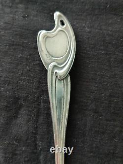 Rare pelle à tarte art nouveau femme WMF Jugendstil modernisme genre Mucha