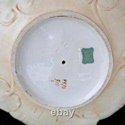 Rare porcelaine ROYAL DUX VIENNA femme nénuphar art nouveau