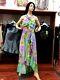 Robe (100%soie) Maria Grazia Severi Taille46 Artp4 S 04553910 (prix Réduit)