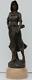 Statuette De Jeune Femme Sur Socle Art Nouveau 1920 A. De Ranieri H. 45 Cm