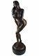 Sculpture En Bronze Statue érotique Femme Nue Fille Art érotique Style Antique H