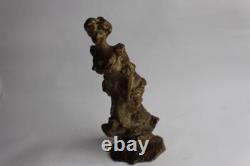 Sculpture terre cuite femme Art nouveau signée (34825)