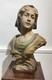 Statue Art Nouveau Buste Femme Citti