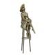 Statue Sculpture Bronze Art Déco Nouveau Femme Tabouret Bar Dsdc-14 Moderne