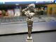 Superbe Sceau Argent Minerve, Buste De Femme Art Nouveau, Non Gravé, H 85mm, P 75g