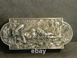 Très Grand Coffret D'Auguste Moreau Art Nouveau, Femme et L'Amour