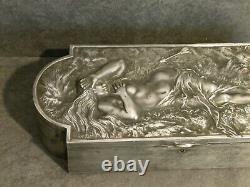 Très Grand Coffret D'Auguste Moreau Art Nouveau, Femme et L'Amour
