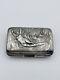 Unger Bros Ancien Art Nouveau Argent Sterling Chair Femme Vagues Cigarette Étui