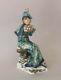 Van Den Streaten Et Aloys Femme Au Manchon. French Art Nouveau Ceramic