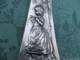 Vase Décoratif Ancien Fille Métal Argentè Art Nouveau France